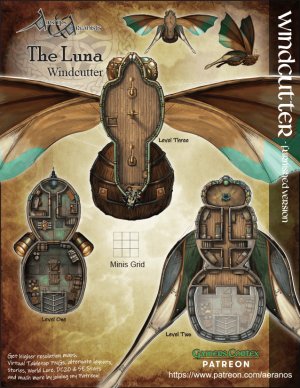 The Luna - Airship Map