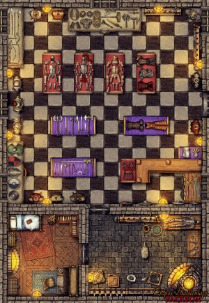 Weapon Shop 10x15 battle map