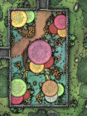 Sharing some sci-fi maps from our latest battlemap book! All 9x12 in size :)