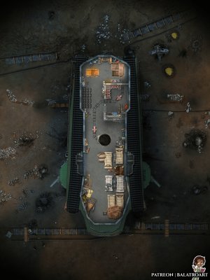 The great tank fortress is a monster on the battlefield- A mobile bastion claiming dominion over whatever region it storms through.