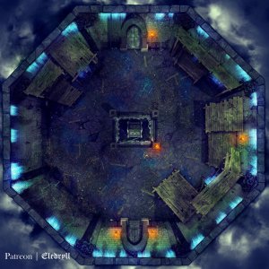 Flooding Chambers [Phased Battlemap + Static Base] [30x30]