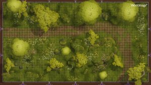 Meadow Cart Path - 58x32 – experimenting with dynamic season maps for our 3D mapmaker