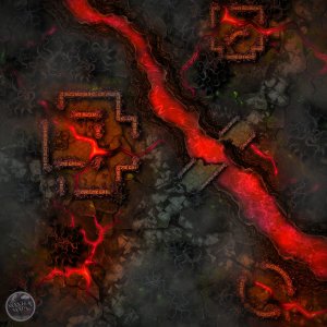 Umbral Realm & Red Alternate [40x40]