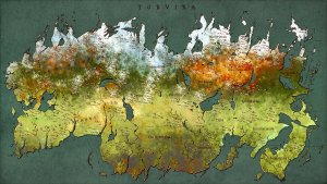 Torvira - world map