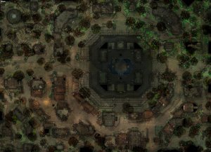 Ancient City Temple - [90x65]