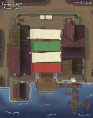 Cutlass & Keel Shipwrights - 3 Level - Building Map - RC