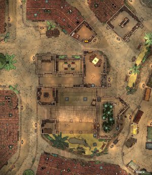 Baldurs Gate Oathoon Estate [32x38]