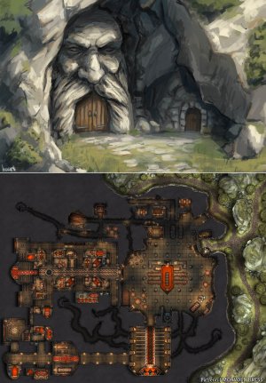 Bellhammer Mine | Dwarven Outpost [140 x 100]