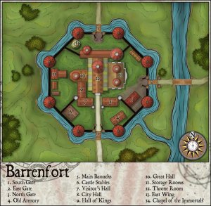 Free Map 215 - Barrenfort