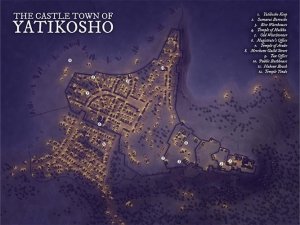 The Japanese Castle Town of Yatikosho