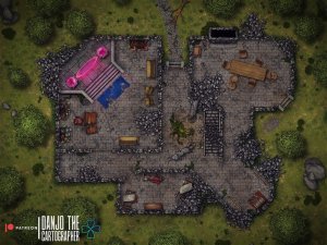 Forgotten Stronghold Portal [28x21] [Art] [OC]