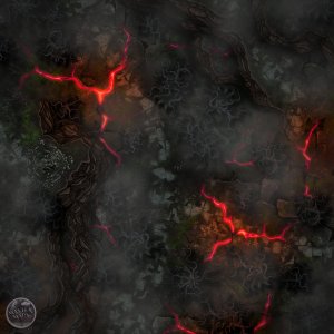 Umbral Wastes 2 w/ Red Alt. [40x40]