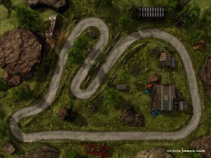 Nomad Forest Racetrack (40x30)