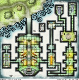 Map 700 - Trials of the Knightly Tenets - Dungeon