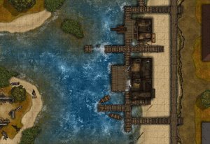 A Normal Day in Leilon - Something Fishy in Town (Storm Lords Wrath) [32x22]