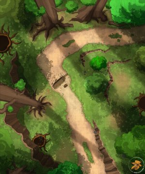 Merchant Encounter [25x30] and potatoes on the road