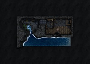 **[OC] Abandoned Cliffside Tavern — Dungeon Alchemist **