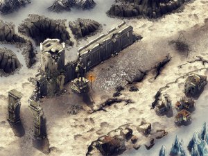 Abandoned Frontier Outpost – Snowy Encounter Map