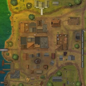 Old west river town - critique/advice wanted; how do I make better roofs?