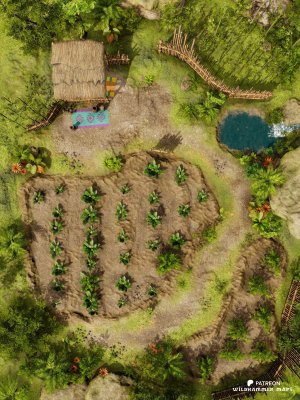 Tiny Jungle Farm (15x20)