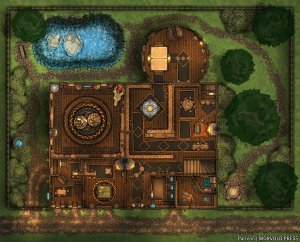Enchanted Estate | PC Headquarters [36 x 29 & 72 x 58]
