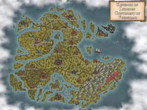 Map for new DnD campaign - any thoughts?