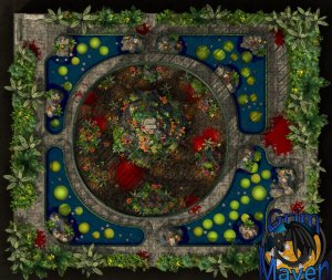 "Arboretum"(32x27) botanic gardens, eclectic wizard, fancy mansion- you can find this towering arboretum anywhere you desire!