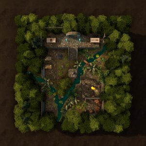 Forgotten Temple made with Dungeon Alchemist 

Hey! I'm Voli, French mapmaker still learning the craft. This is one of my latest maps and any feedback is appreciated!