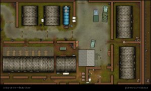 a day at the military base (forward operating base) map compilation + token [48x29 each map]