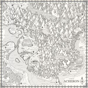 [OC] Acheron Fantasy Map - RuneScape