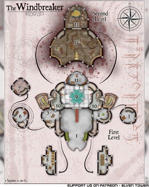 Map 298 - Windbreaker - Flying Ship