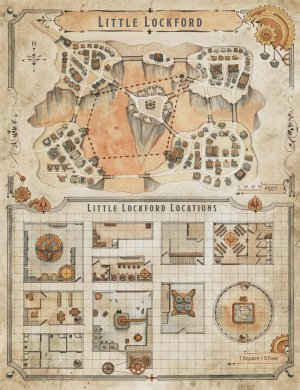 Little Lockford Map Size