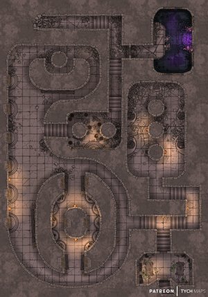 Grand Cemetery - Ossuary | Descent into Avernus [28x40]