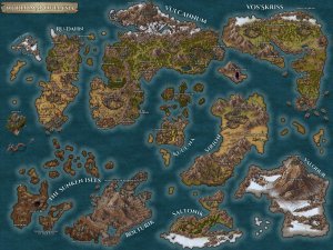 My first campaign map!