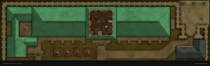 Do you dare venture into the fungus-infested basement rooms of the Campus of Human Sciences? I hope you haven't forgotten your gas mask. > a day at the university battlemaps - Lecture & medical faculty building [82x26, abandoned version] & Entrance [27x43