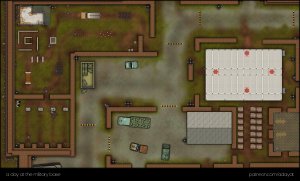 a day at the military base (forward operating base) map compilation + token [48x29 each map]