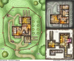 Map 857 - Hollow Brand Guild - Tavern and Inn