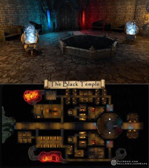 The Black Temple (64x35)