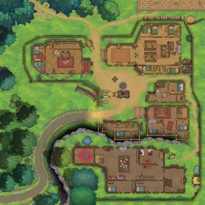 Forest Village — D&D map - Alrork