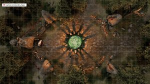 Witches' Cauldron [Animated Map] [30x18]