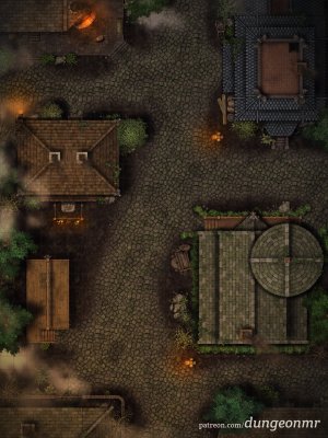 Lost Mines of Barovia: Oldcourt Crossing & Waking Wyvern Alehouse (Gothic Phandelver Reimagining)