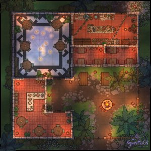 The Huntsman: A Roman Tavern (Thermopolia) [23x23]