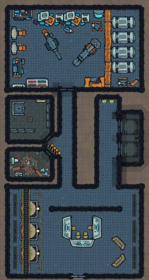 [40x20] Sci-Fi outpost + Japes