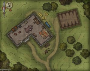 FREE Map 166 - Forest House - Location