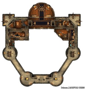 Seatower of Balduran | Floor 1 & 2 [90 x 110] [No AI]