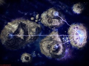 Astral Portal Ruins by MapleMapsDnD | [Battle Map] [No AI] [OC] [Art]