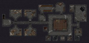 The Mansion and the Cellar (41x27 & 37x18)