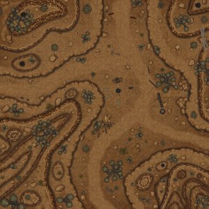 [OC] Durotar-inspired Desert Canyon [45x45] [100 PPI] – Would love some feedback