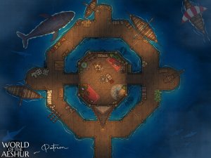 A small harbor - [40x30]