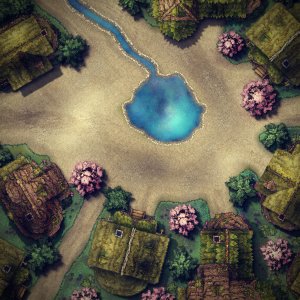 [OC] Shadows Beneath the Moonlight [30x30]